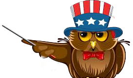 Owl Pointing Image 